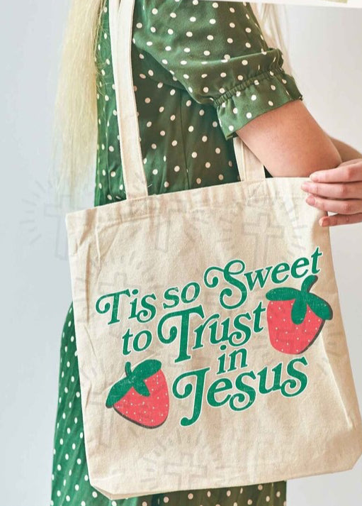 Trust In Jesus Tote Bag