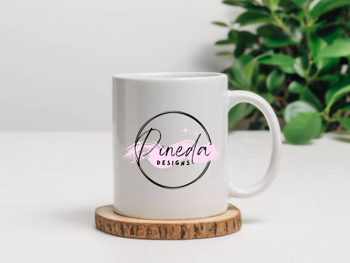 Pineda Designs Coffee Mug Pink