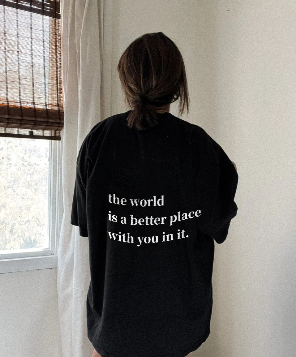 The world is a better place..