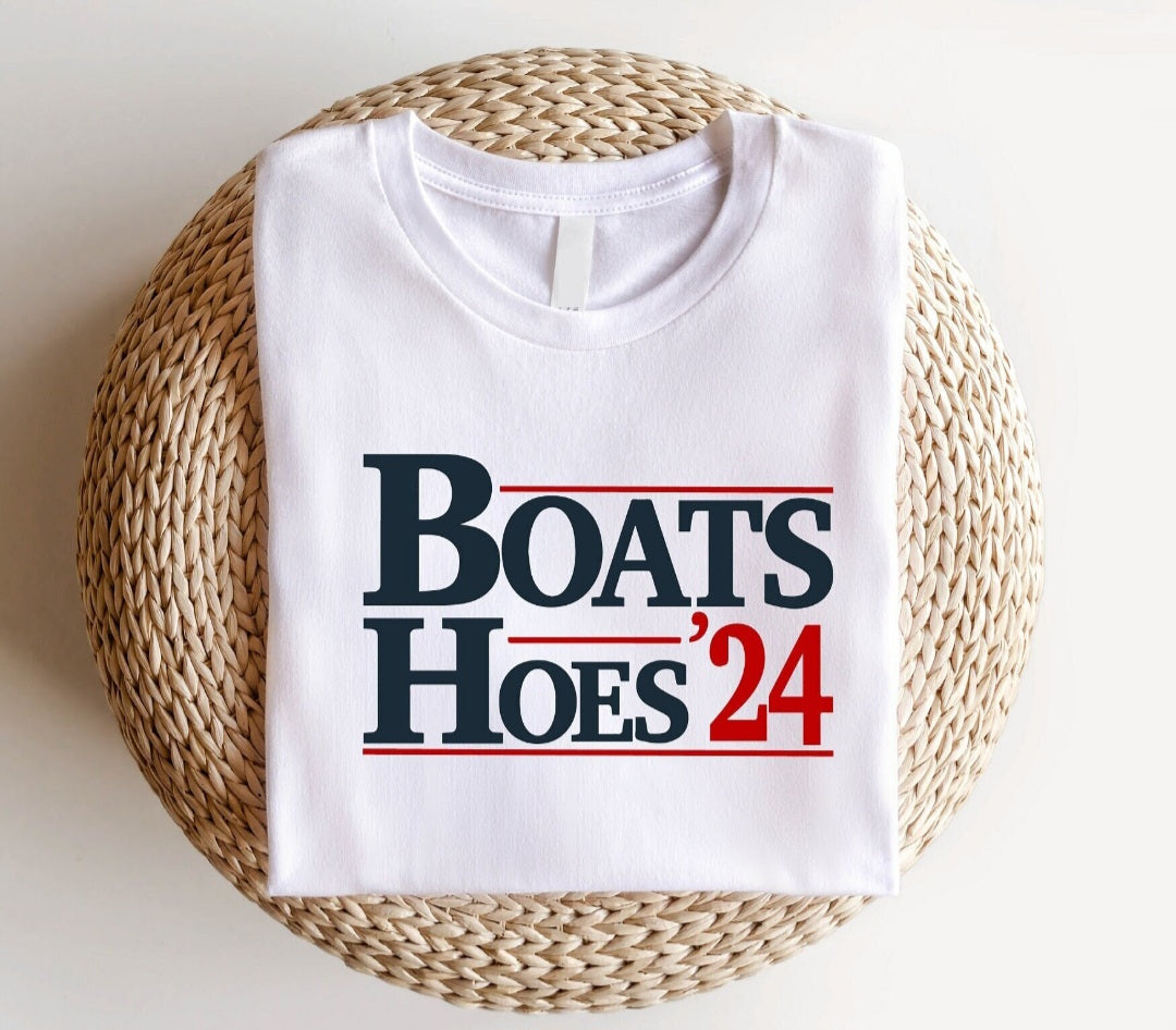 Boats & Hoes President Shirt