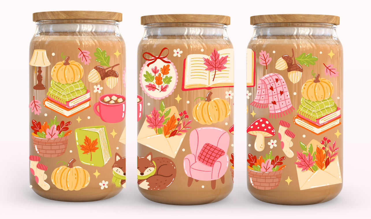 Fall Bookish Tumbler