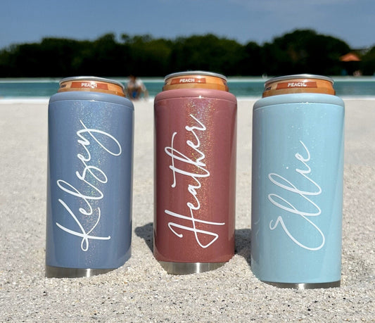 Personalized Slim Can Cooler