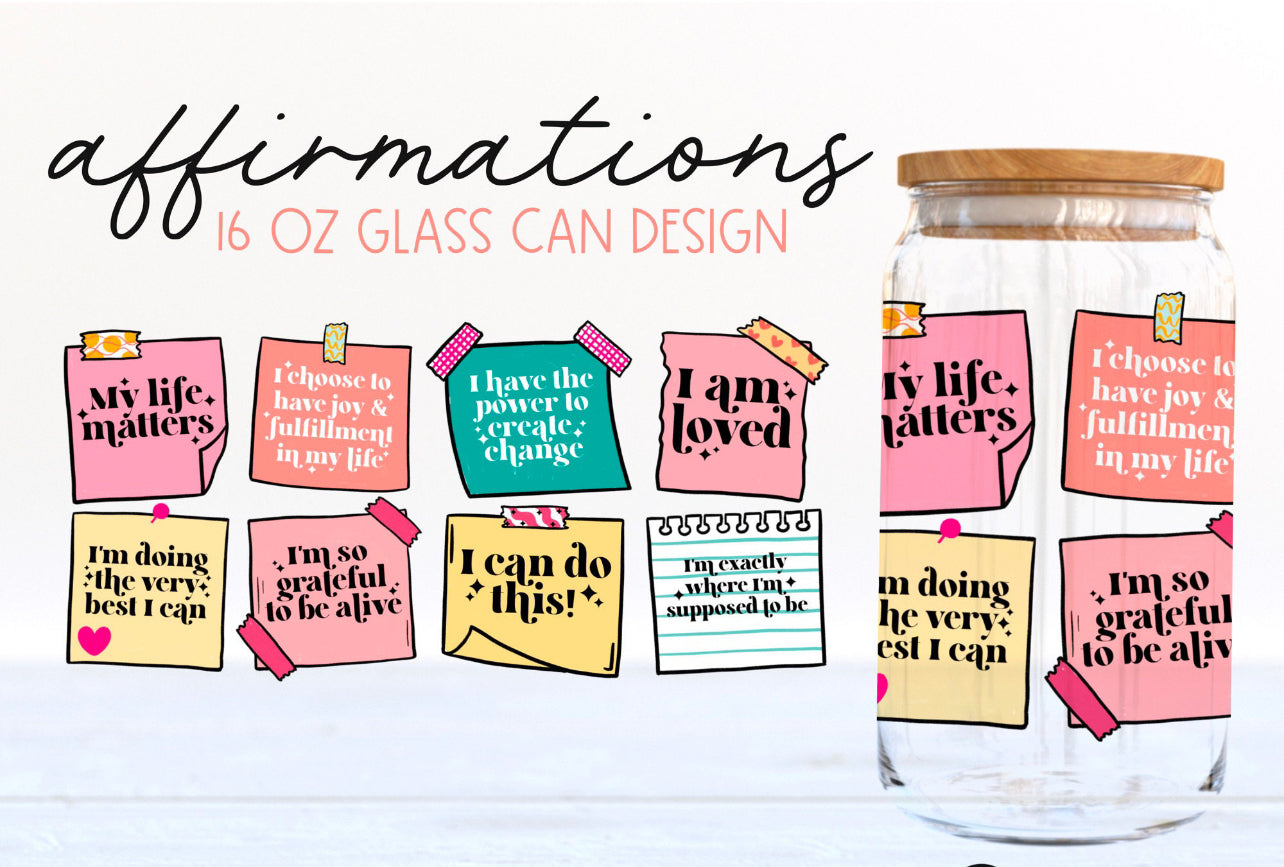Affirmations Tumbler