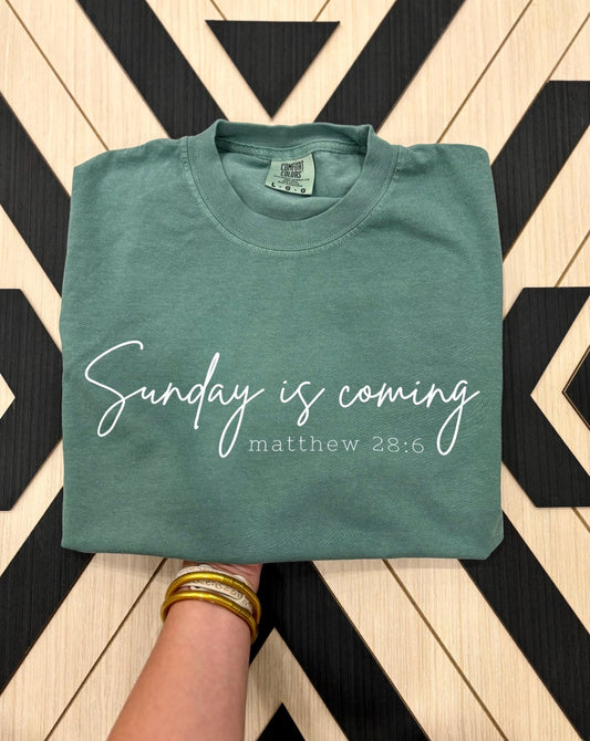 Sunday is Coming!
