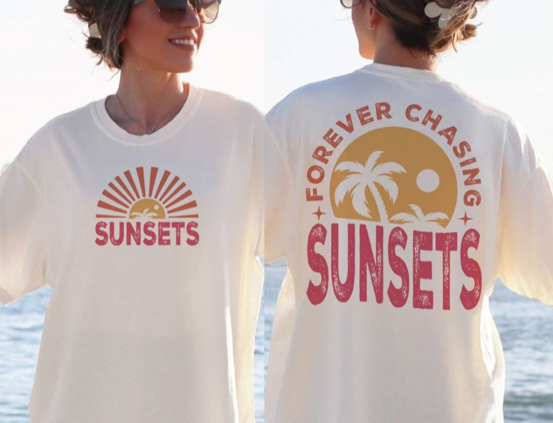 Chasing Sunsets Tee