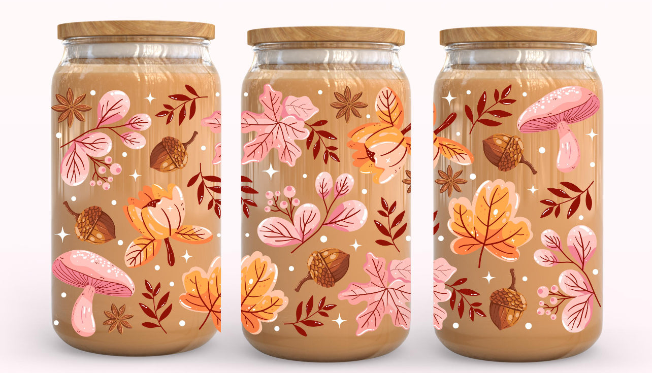 Fall Leaves Cup