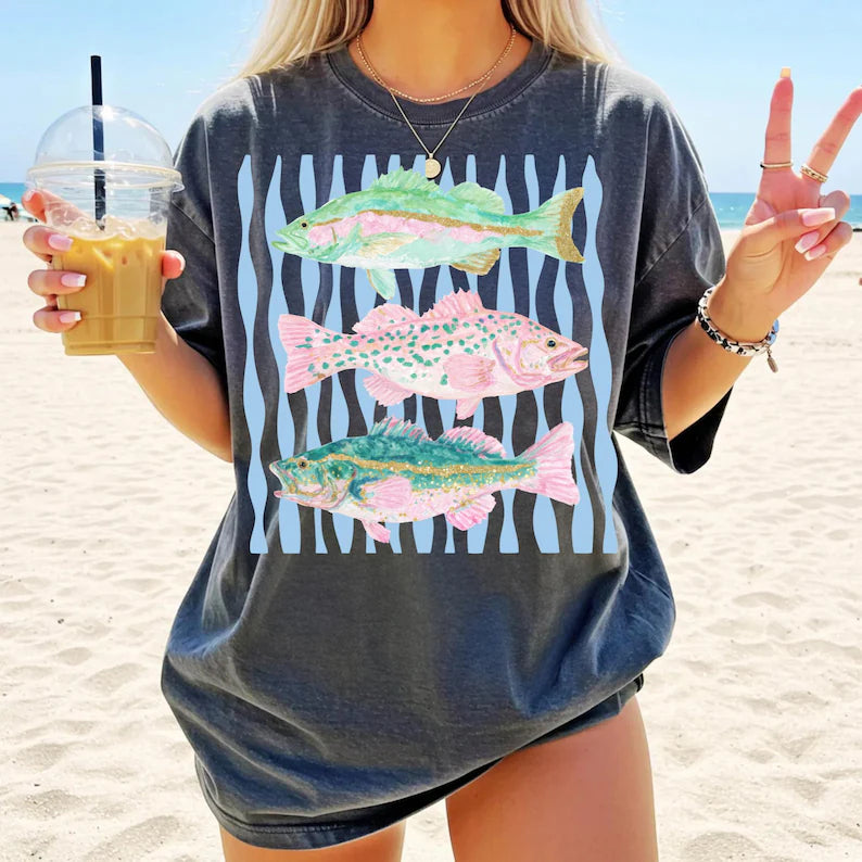 Pastel Fish Shirt