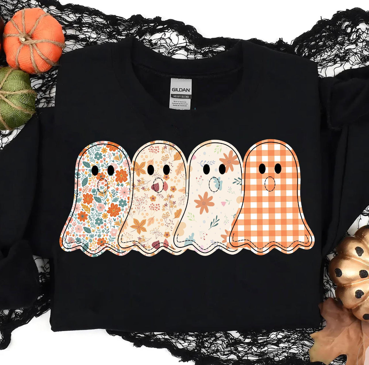 Patchwork Ghost Shirt